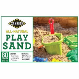 Natural Play Sand, 60-Lbs.