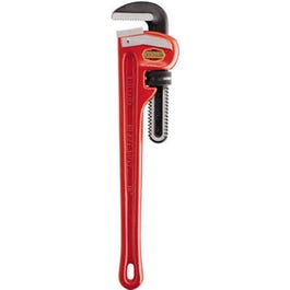 Cast Iron Pipe Wrench, 14-In., 2-In. Jaw Capacity