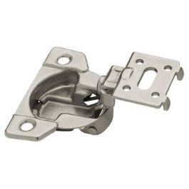 Nickel Plated 108 Degree Face Form Overlay Hinges, 2-Pk.