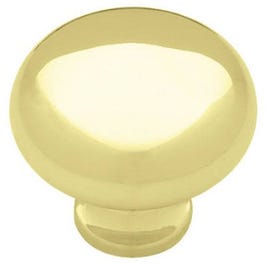 Polished Brass Logan Cabinet Knobs, 2-Pk.