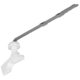 Trip Lever, Plastic, White
