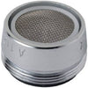 Faucet Aerator, Male, Chrome-Plated Brass, 15/16-In.