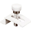 Storm Door Panel Clips, White, 3/4-In., 8-Pk.