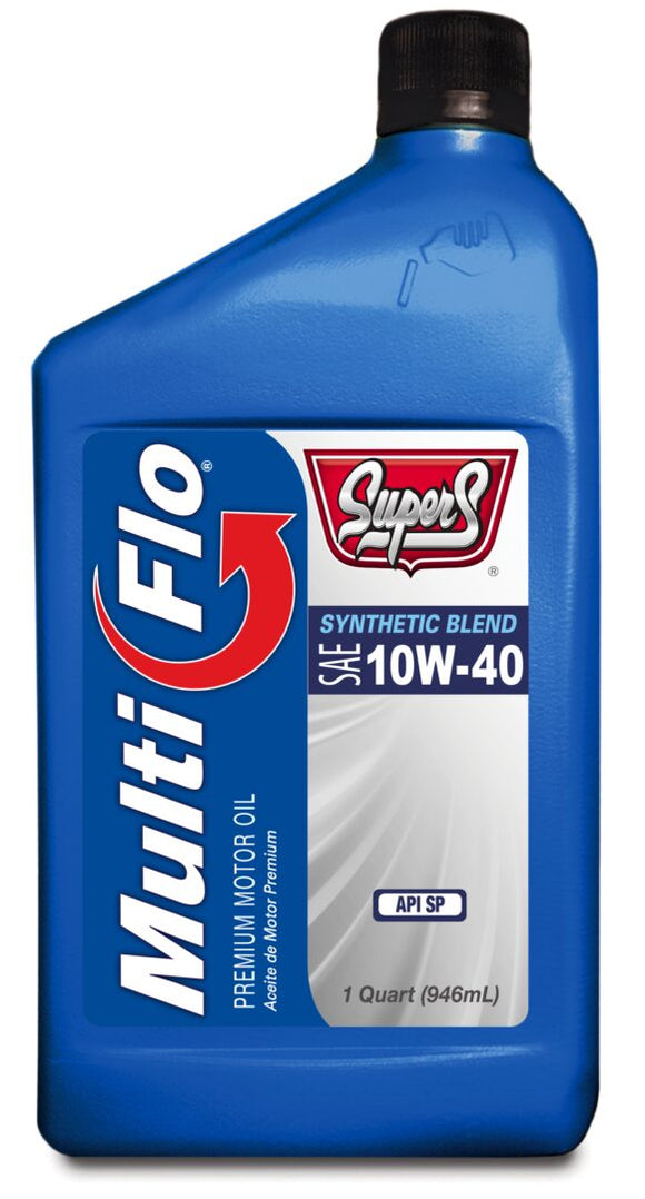 Smittys Supply Super S Multi-Flo Synthetic Blend Sae 10w-40 Sp Motor Oil