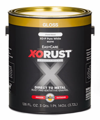 EasyCare X-O Rust Premium Anti-Rust Enamel, Gloss Pastel Base, Oil-Base, 1 Gallon