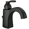 Delta Single Handle Centerset Bathroom Faucet in Matte Black