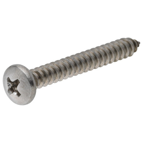 Hillman 18-8 Stainless Steel Pan Head Phillips Sheet Metal Screw #6 x 1-1/4