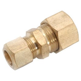 Brass Compression Reducing Union, Lead-Free, 1/2 x 3/8-In.