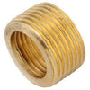 Pipe Fitting, Face Bushing, Lead-Free Brass, 3/4 x 1/2-In.