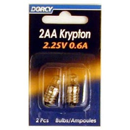 Flashlight Bulbs, 2AA Krypton, 2-Pk.