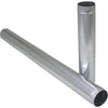 Furnace Pipe, 24-Ga. Galvanized, 4 x 24-In.